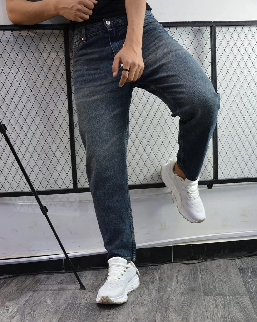 P2 JEANS BOYFRIEND DARK BLEU - Image 1