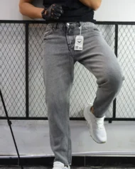 JEANS BOYFRIEND LIGHT GREY - Image 2