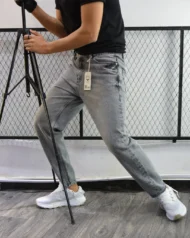 JEANS BOYFRIEND LIGHT GREY - Image 3