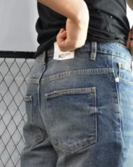 JEANS BOYFRIEND DARK  BLEU - Image 5