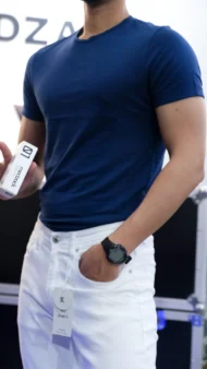 EGYPTIAN BLUE BASIC T-SHIRT