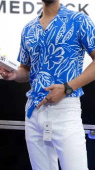 BLEU SUMMER CHEMIS