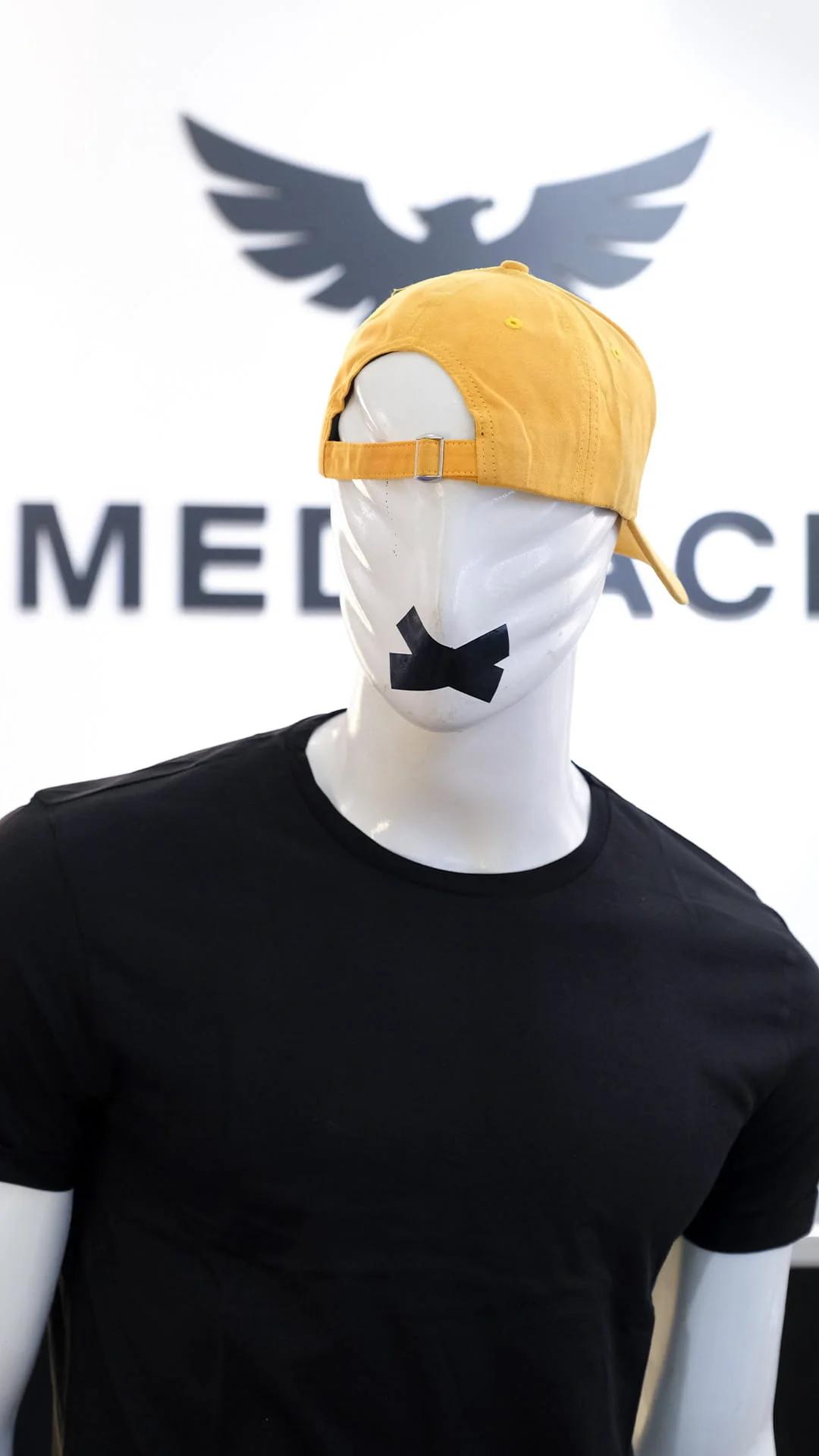R130 MUSTARD YELLOW SIMPLE CAP - Image 1