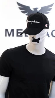 BLACK CHAMP SIMPLE CAP
