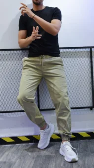 BEIGE JOGGER PANT - Image 5