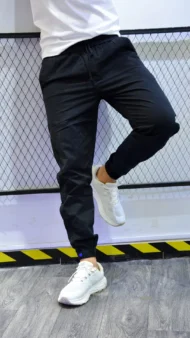 BLACK JOGGER PANT - Image 2