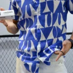 WHITE & BLEU SUMMER CHEMIS