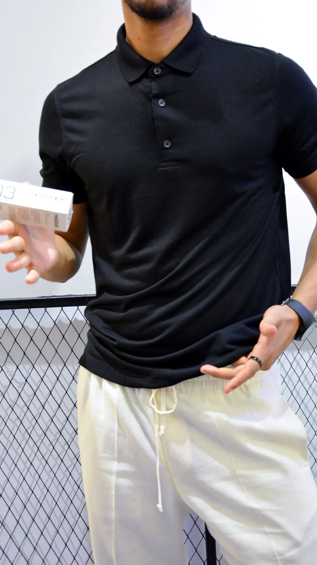 R74 BLACK POLO BASIC - Image 1