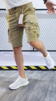 BEIGE SHORT PARA